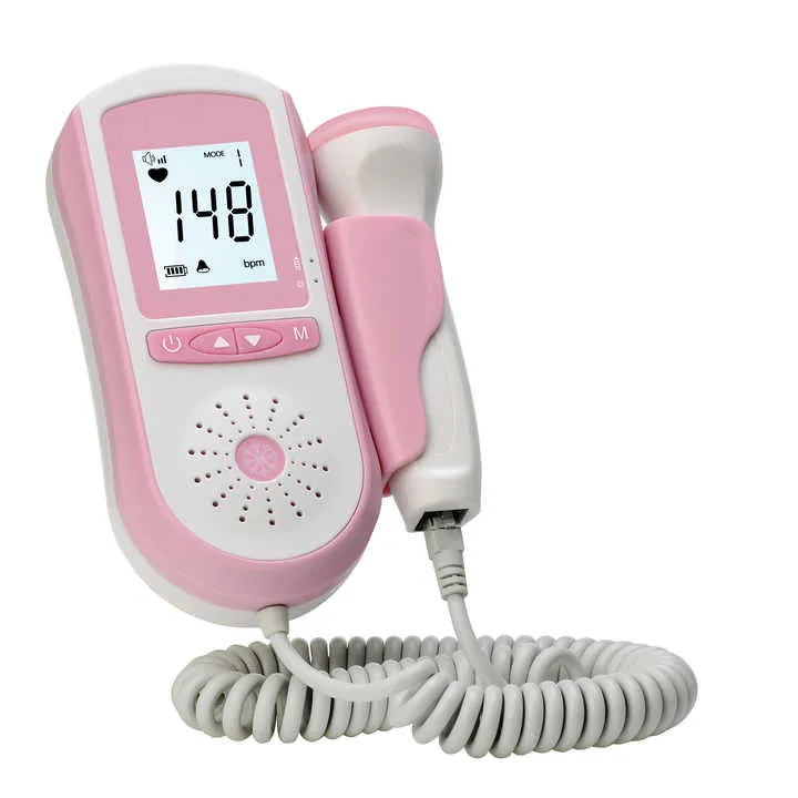 جهاز مراقبة بدقة نبضات القلب لدى الأطفال بعدسة دوبلر للجيب مناسب للحمل بسعر جيد High-precision pediatric heart rate monitor with pocket-sized Doppler lens, convenient to carry and at a good price.