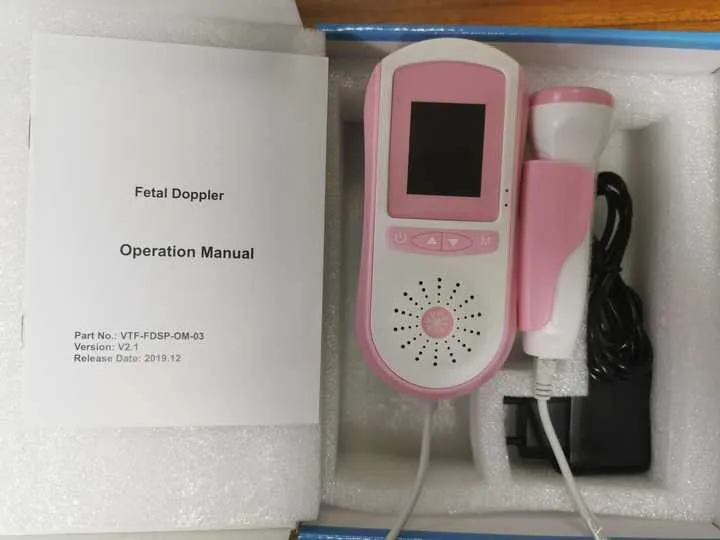 جهاز مراقبة بدقة نبضات القلب لدى الأطفال بعدسة دوبلر للجيب مناسب للحمل بسعر جيد High-precision pediatric heart rate monitor with pocket-sized Doppler lens, convenient to carry and at a good price.