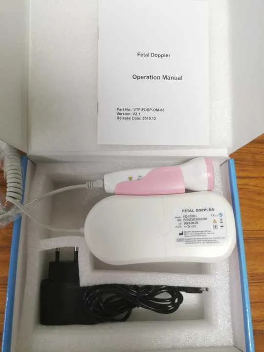 جهاز مراقبة بدقة نبضات القلب لدى الأطفال بعدسة دوبلر للجيب مناسب للحمل بسعر جيد High-precision pediatric heart rate monitor with pocket-sized Doppler lens, convenient to carry and at a good price.