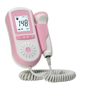 جهاز مراقبة بدقة نبضات القلب لدى الأطفال بعدسة دوبلر للجيب مناسب للحمل بسعر جيد High-precision pediatric heart rate monitor with pocket-sized Doppler lens, convenient to carry and at a good price.