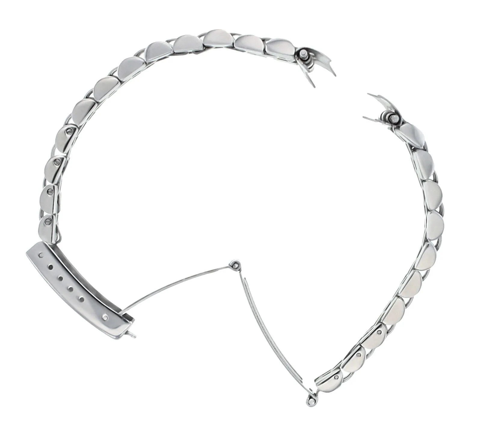 13MM JUBILEE WATCH BAND BRACELET FOR TUDOR PRINCE 92413 OYSTER DATE WATCH STEEL