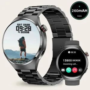 1.43" HD Color Screen Smartwatch  Wireless Call, Waterproof, Sports Monitor, 100  Dials, Business