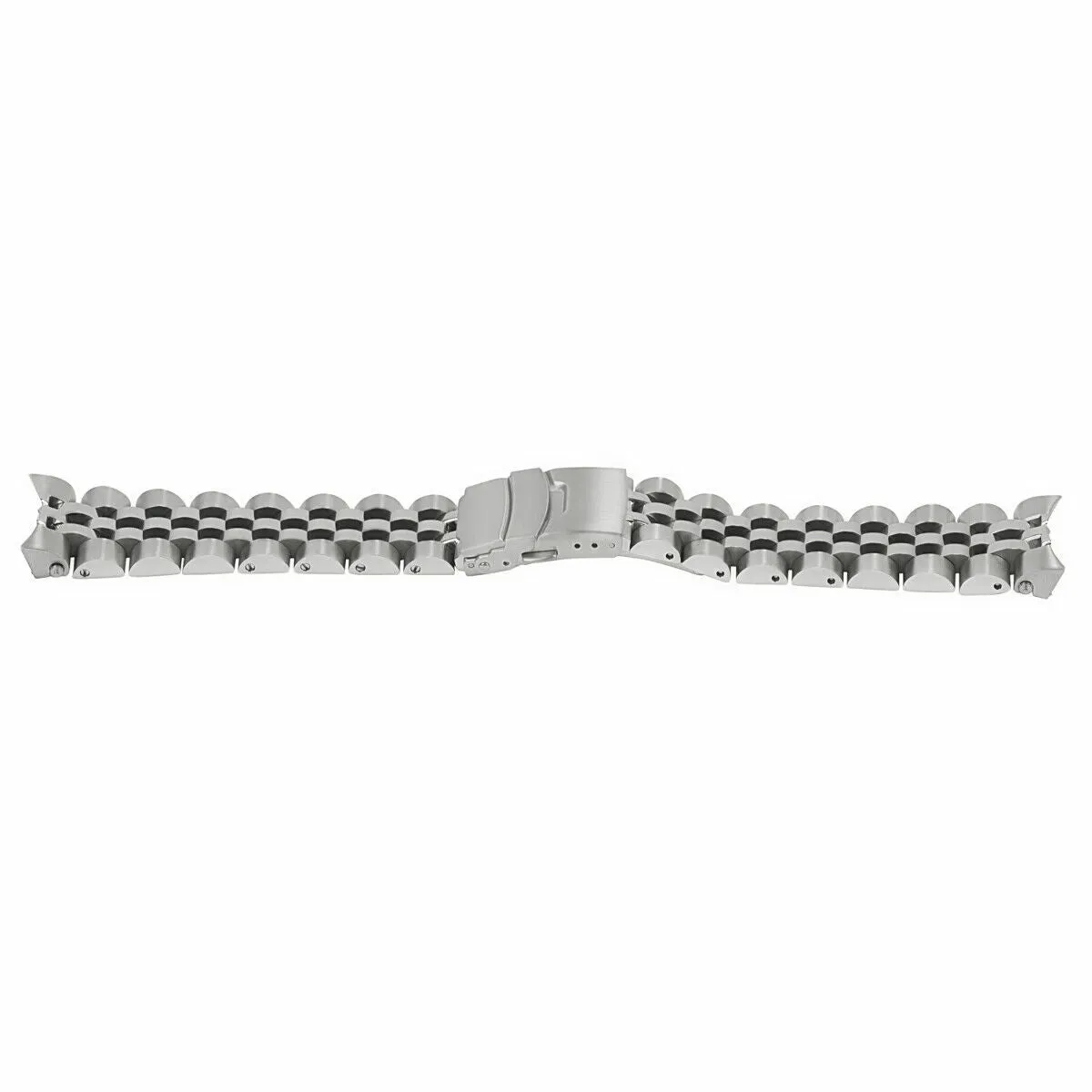 22MM SOLID LINK SUPER HEAVY WATCH BAND FOR SEIKO SKX007/009/011 316L SOLID END L