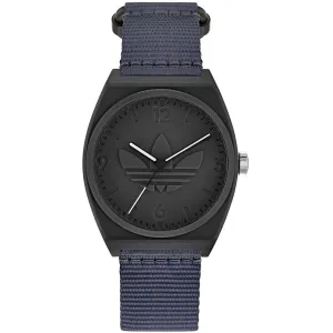 Adidas Men's Originals Street Project Two Black Dial Watch - AOST22041