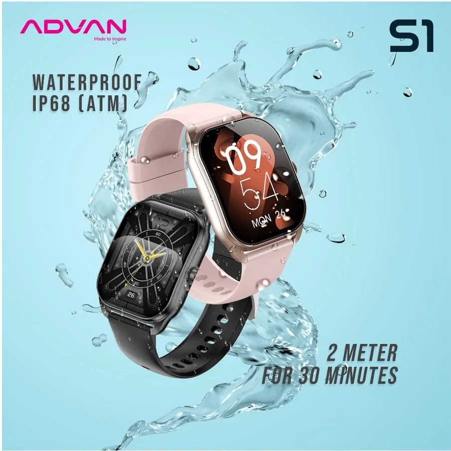 ADVAN Smartwatch S1 Ai Voice IPS 2.01