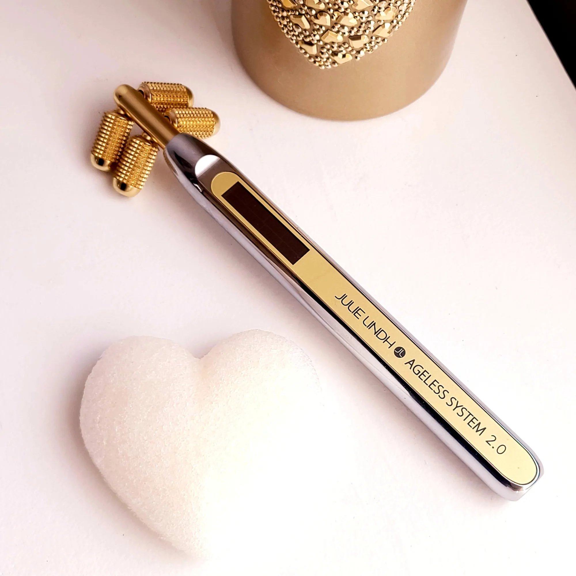 Ageless System Beauty Wand 2.0 - Solar Powered Micro-current   Micro-needling Effect