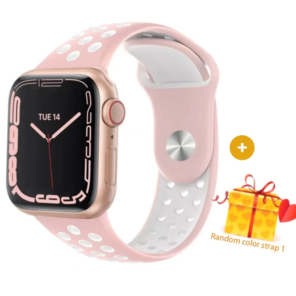 [All day monitoring of heart rate and blood pressure] Bluetooth fashion watch(Support 24 languages