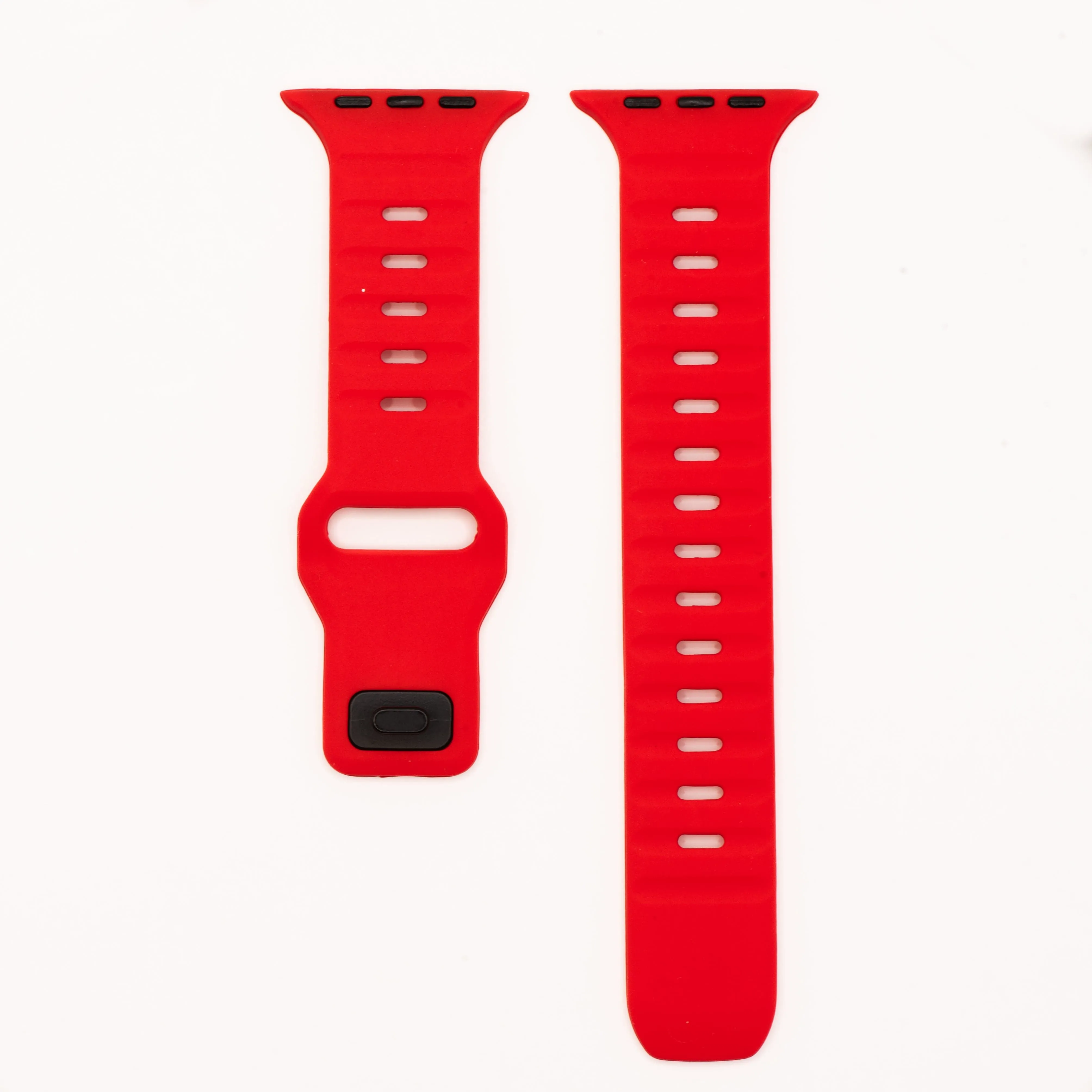 Apple Band - Silicone Groove - Red