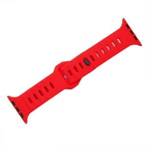 Apple Band - Silicone Groove - Red