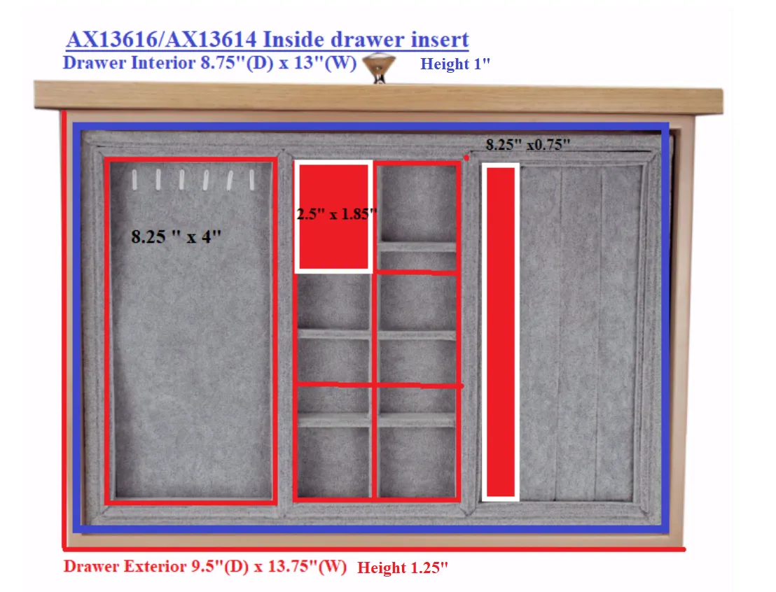 Barska AX13614 Keypad Fireproof Large Jewelry Safe - White