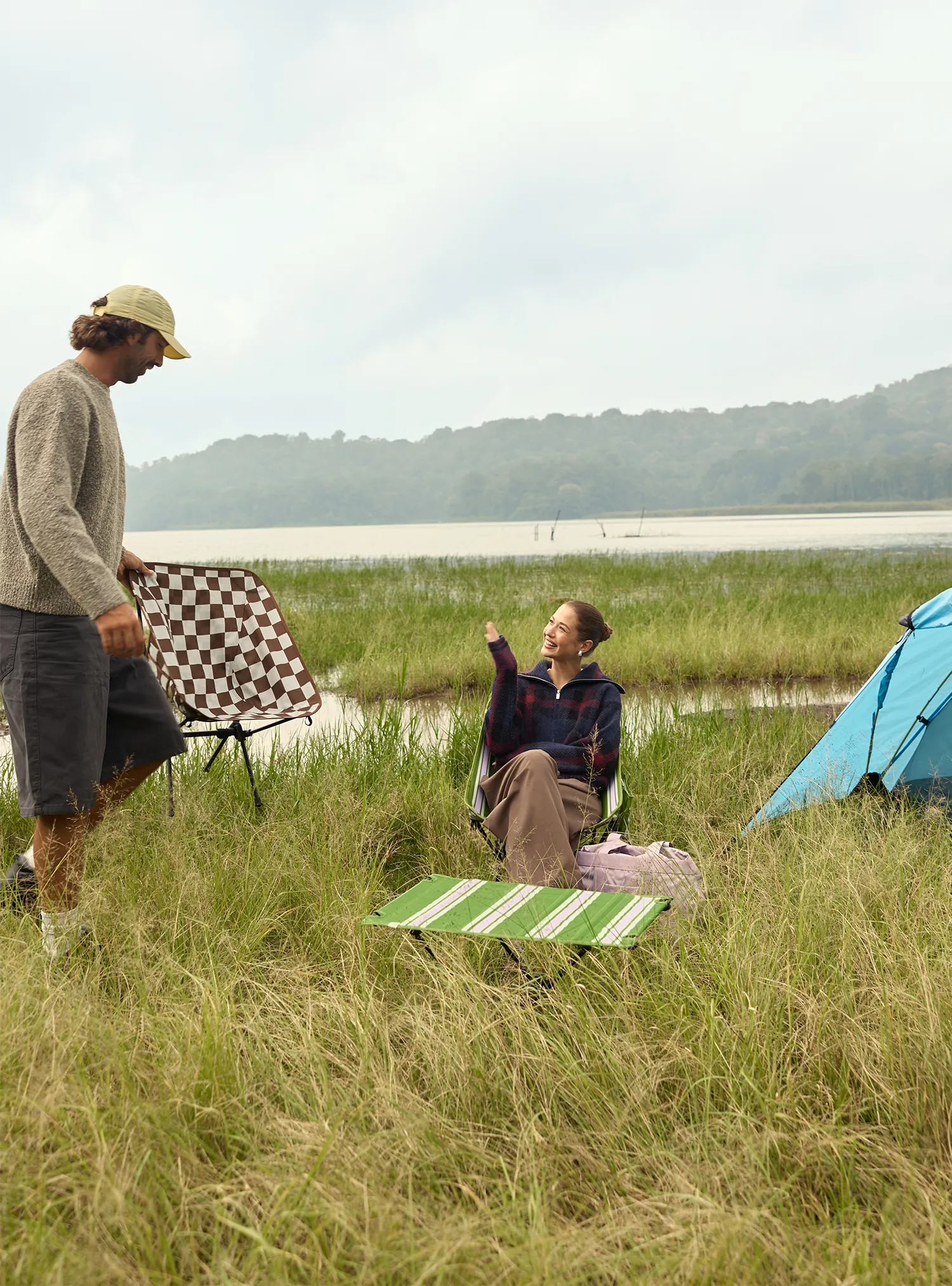 Basecamp Table (Cypress Stripes)