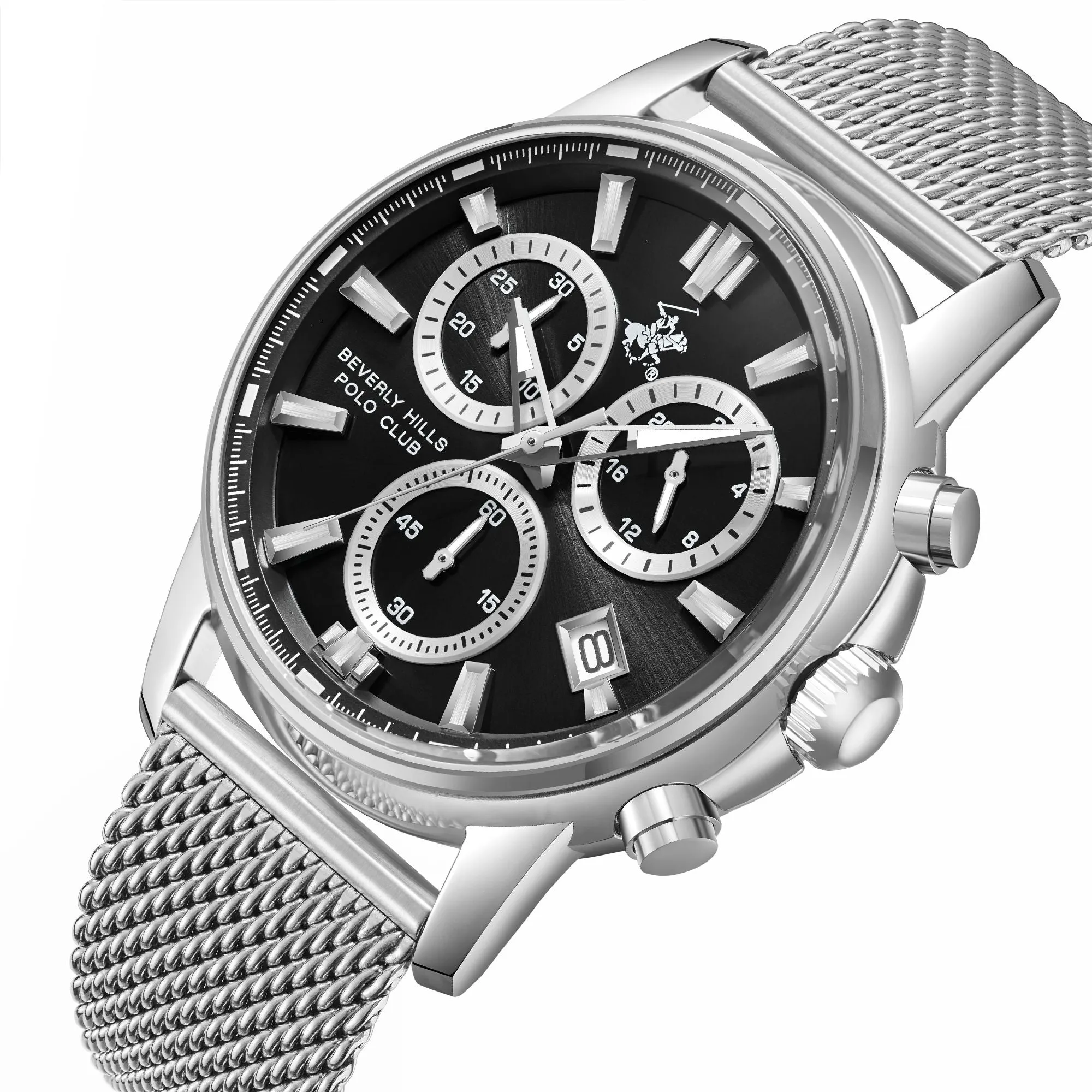 BHPC-BP3647X.350 - Stainless Steel Multifunction Watch For Men