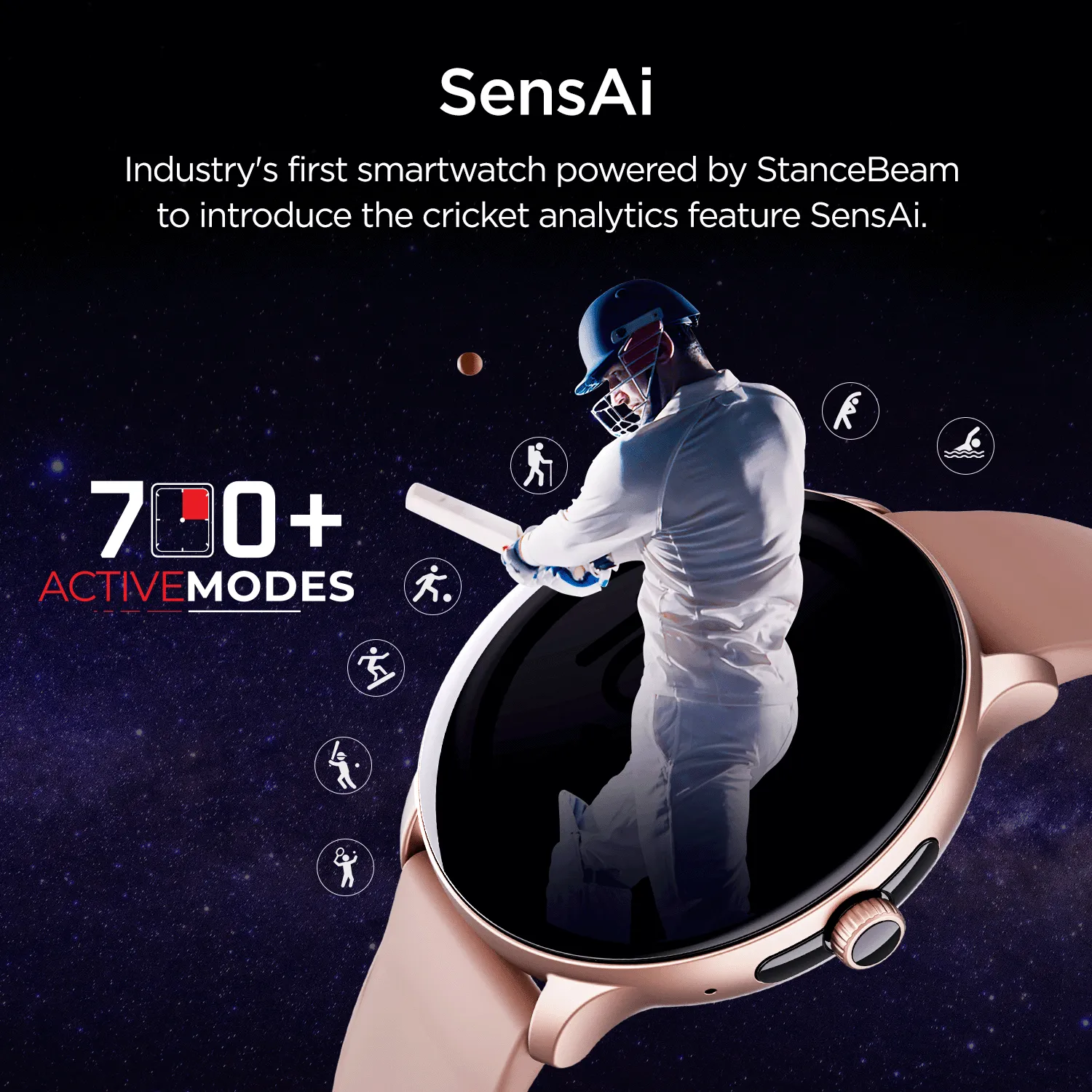 boAt Lunar Call Pro | Round Dial Smart Watch with 1.39" (3.53 cms) Big AMOLED Display, SensAi, Watch Face Studio, Bluetooth Calling, 700  Active Modes, Apollo3.5 Blue Plus Processor