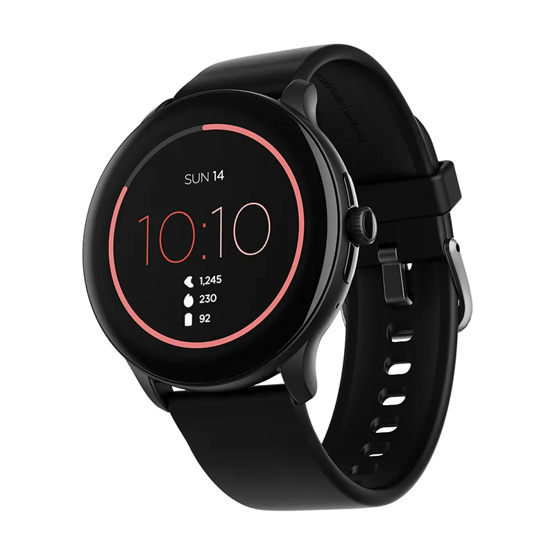 boAt Lunar Call Pro | Round Dial Smart Watch with 1.39" (3.53 cms) Big AMOLED Display, SensAi, Watch Face Studio, Bluetooth Calling, 700  Active Modes, Apollo3.5 Blue Plus Processor