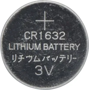 Button Cell Battery CR1632 3v Lithium S4988B