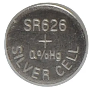 Button Cell Battery Silver Oxide 1.55V GP377 / SR66 / SR626SW S5019B