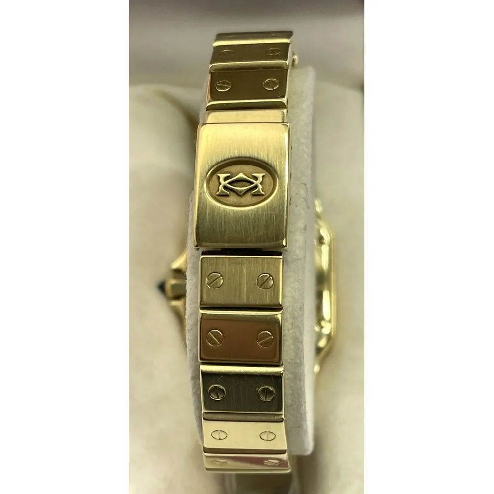 Cartier Santos Gold 24mm Watch