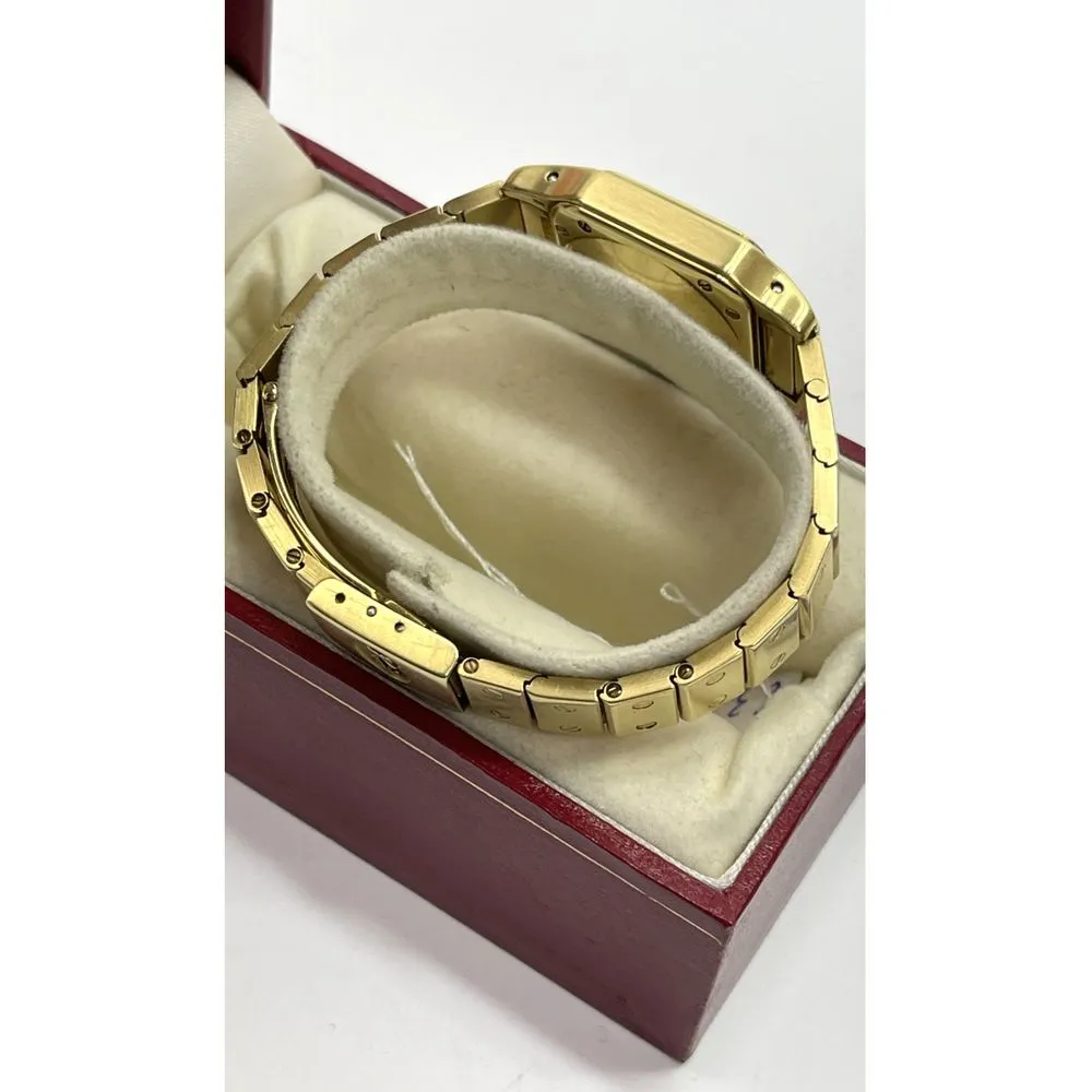 Cartier Santos Gold 24mm Watch