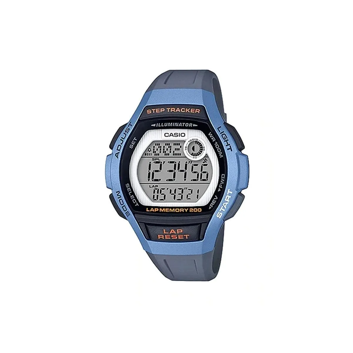 Casio Digital Sports Steptracker Watch - LWS2000H-2A