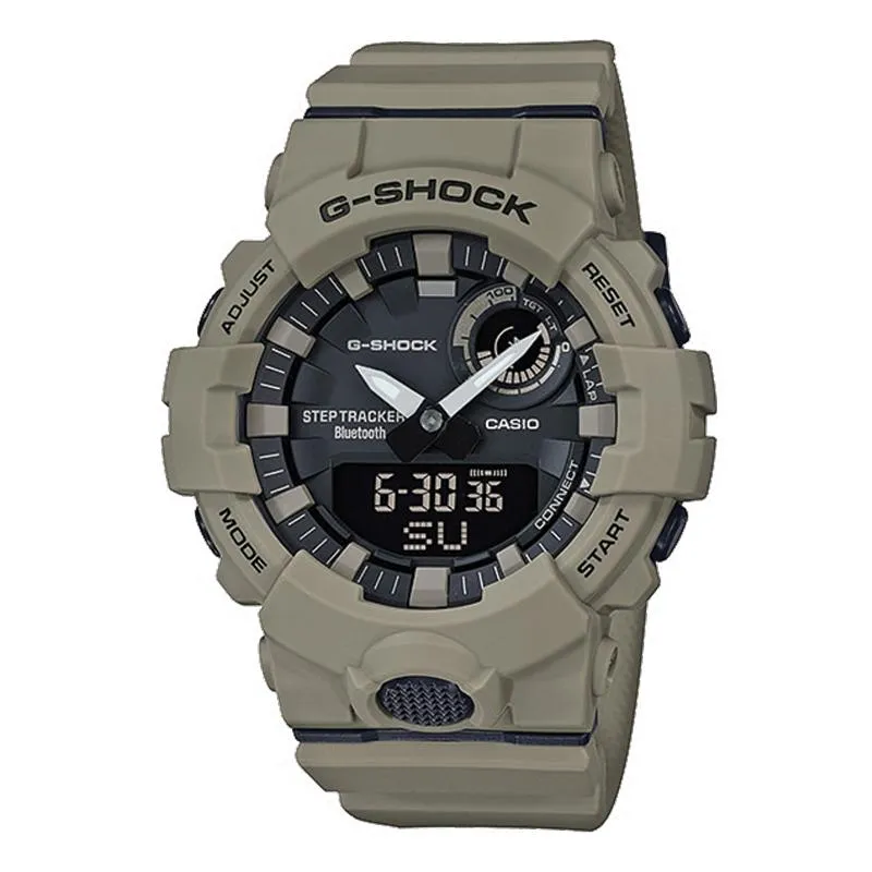 Casio G-Shock G-SQUAD Bluetooth¶ô¶÷ Utility Colors Collection Matte Olive Resin  Watch GBA800UC-5A GBA-800UC-5A