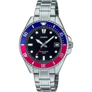 Casio MDV-10D Men's Stainless Steel Watch
