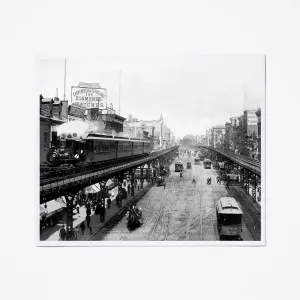 Chugging Along the Bowery