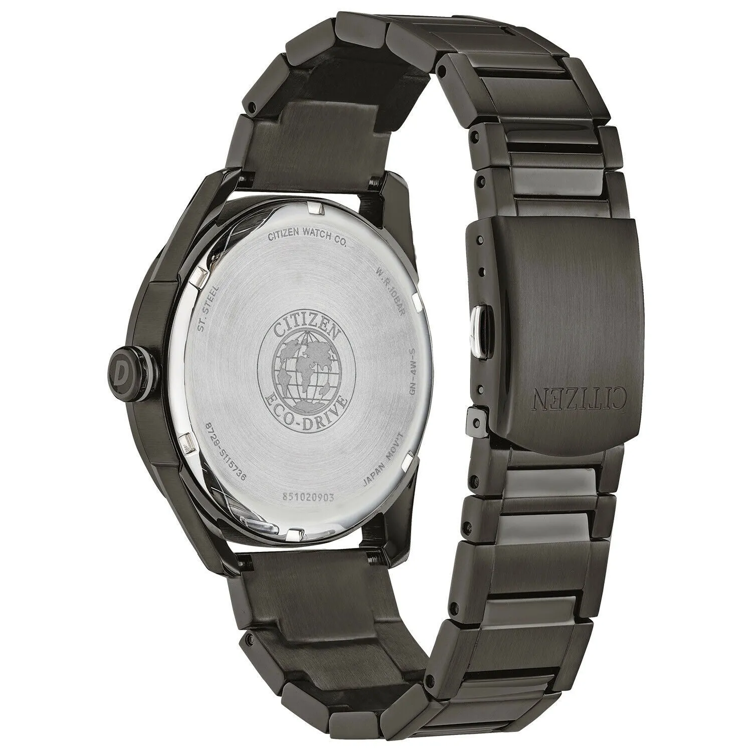 Citizen AW0087-58H Drive Eco-Drive Stainless Steel Strap Men Watches