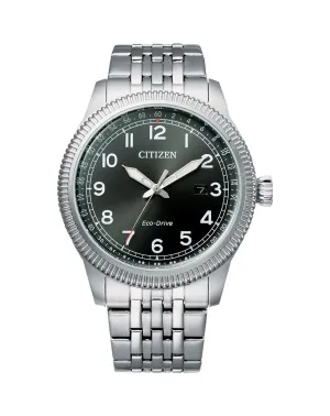 Citizen Eco-Drive Military Dress Watch BM7480-81E