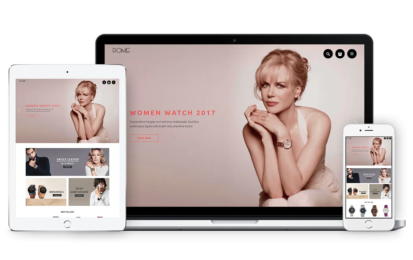 Clothing Shopify Theme - Rome