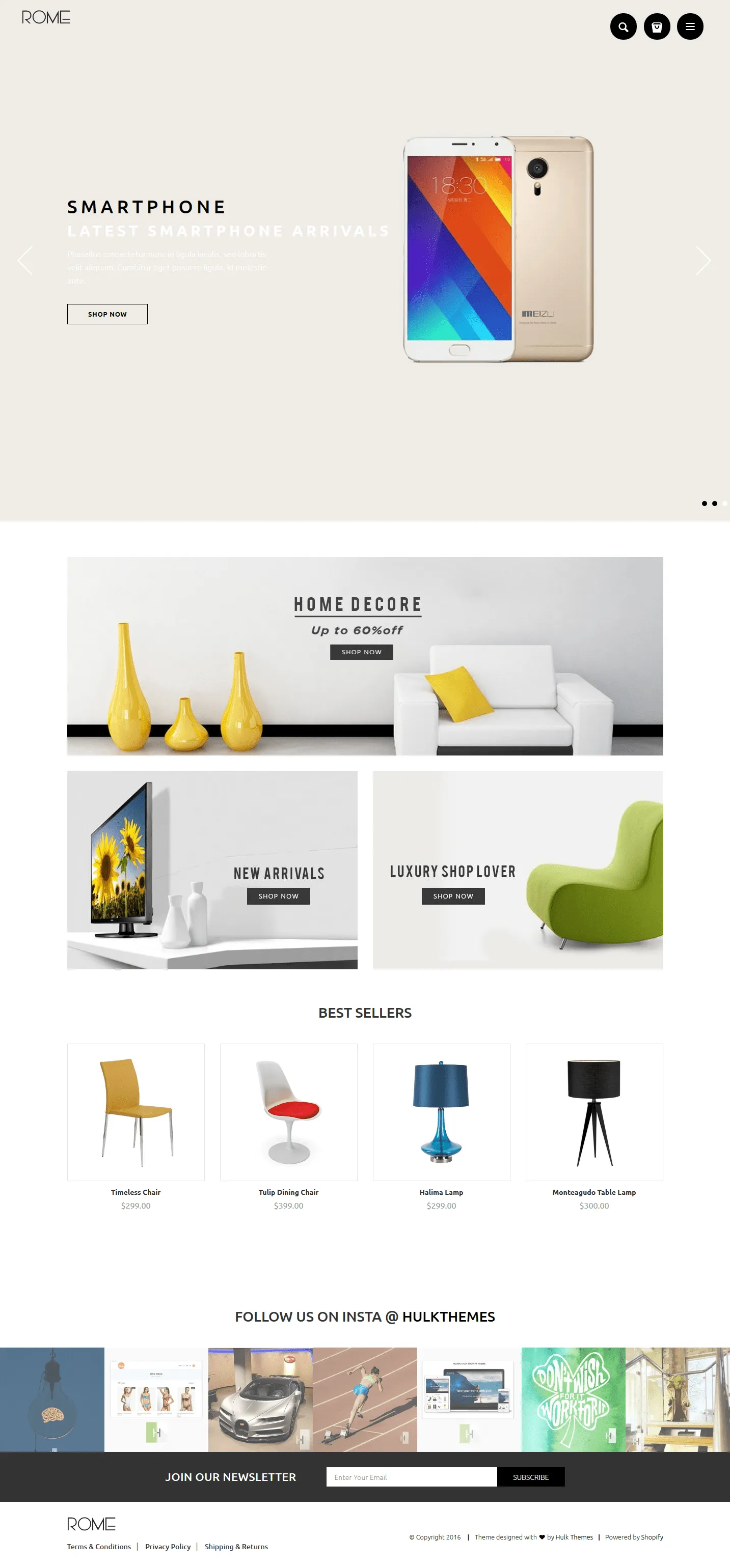 Clothing Shopify Theme - Rome