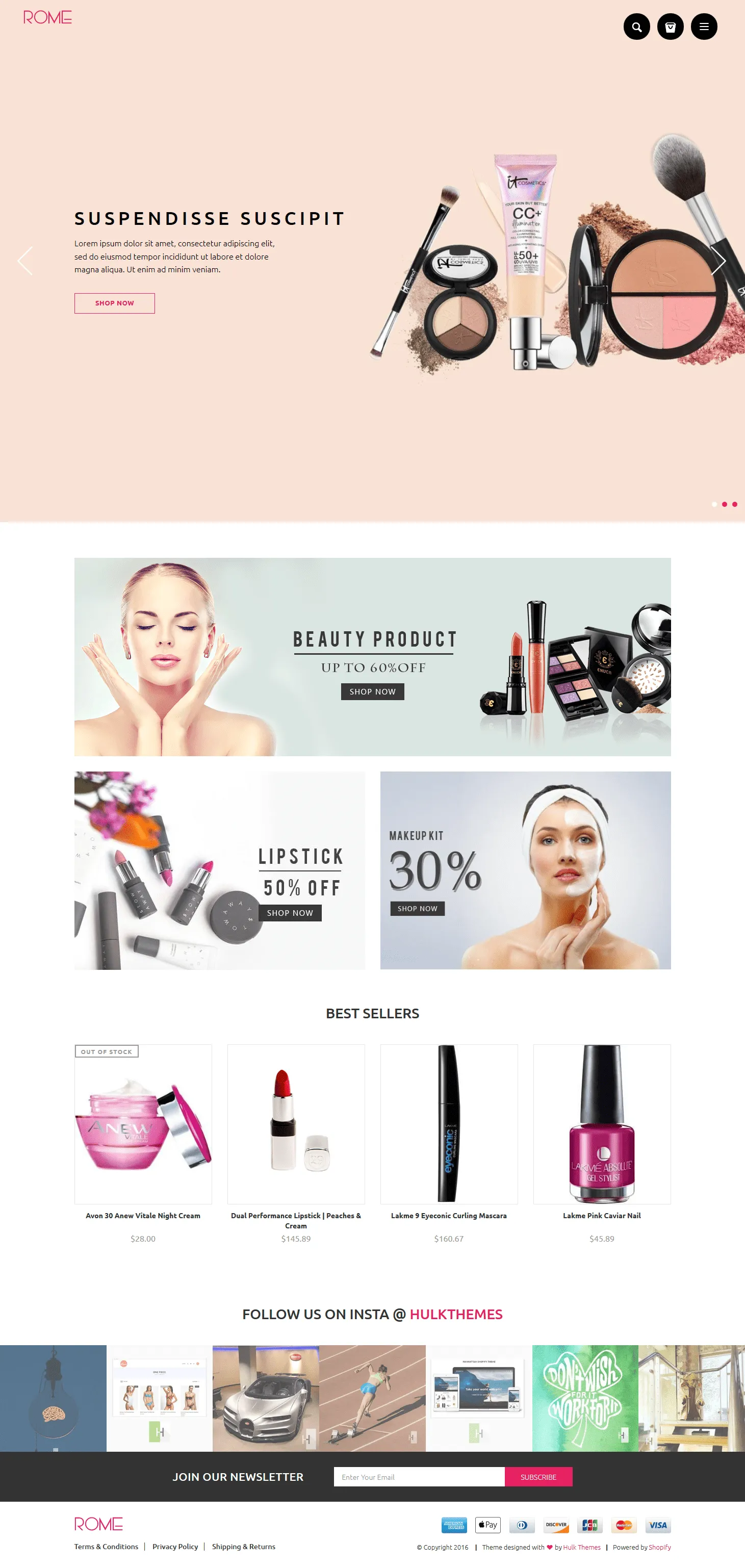 Clothing Shopify Theme - Rome