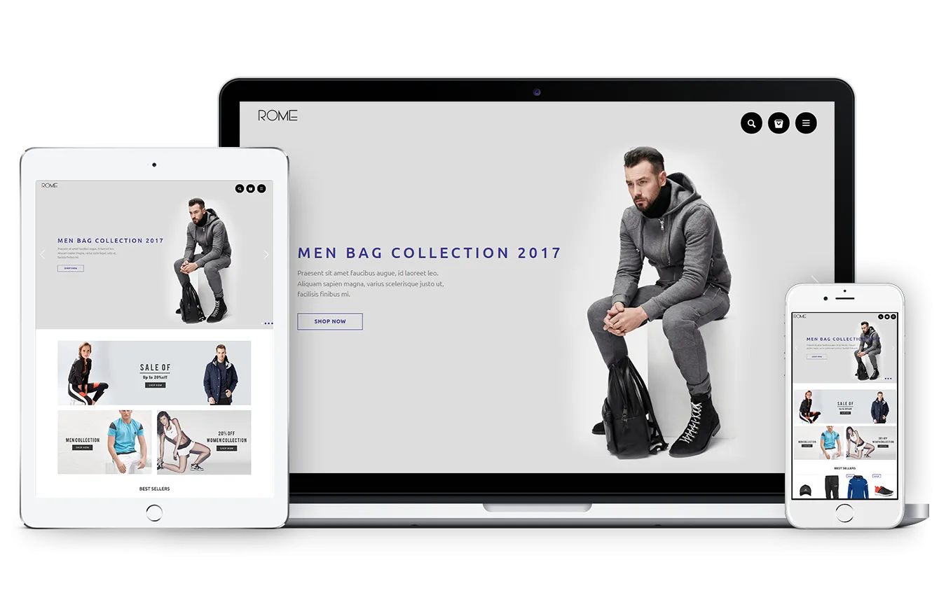 Clothing Shopify Theme - Rome