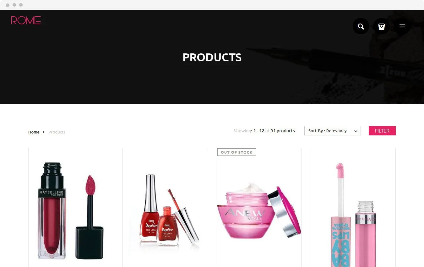 Clothing Shopify Theme - Rome