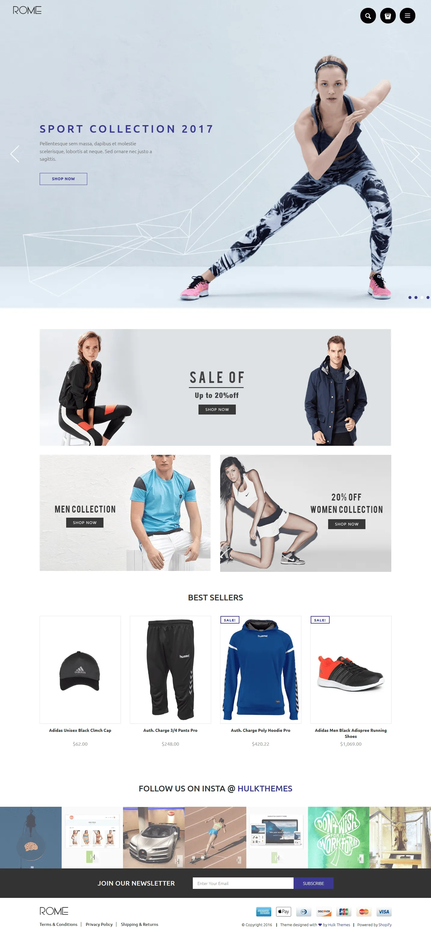 Clothing Shopify Theme - Rome