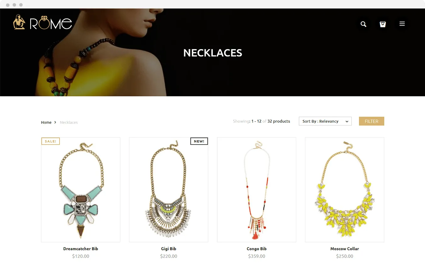 Clothing Shopify Theme - Rome