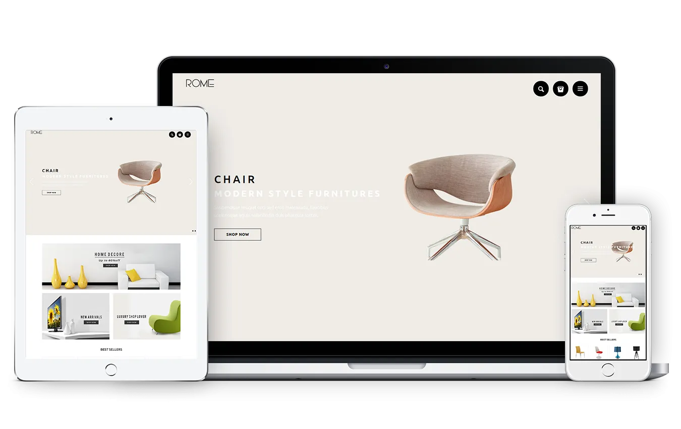 Clothing Shopify Theme - Rome