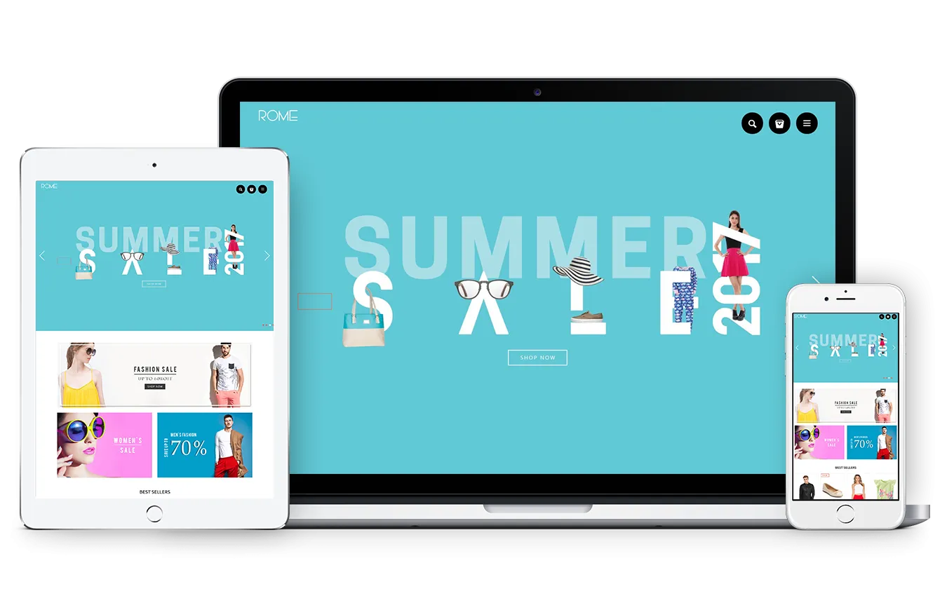 Clothing Shopify Theme - Rome