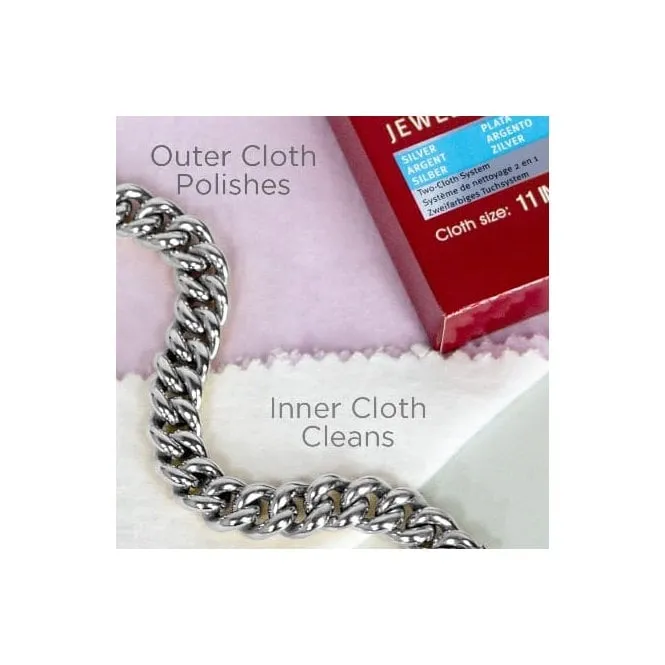 Connoisseurs UltraSoft Silver jewellery Polishing Cloth