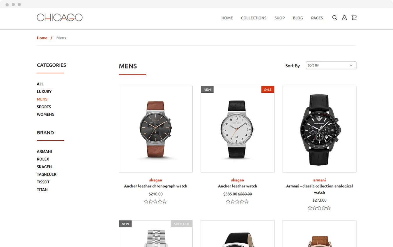 Cosmetics Store Chicago Shopify Theme