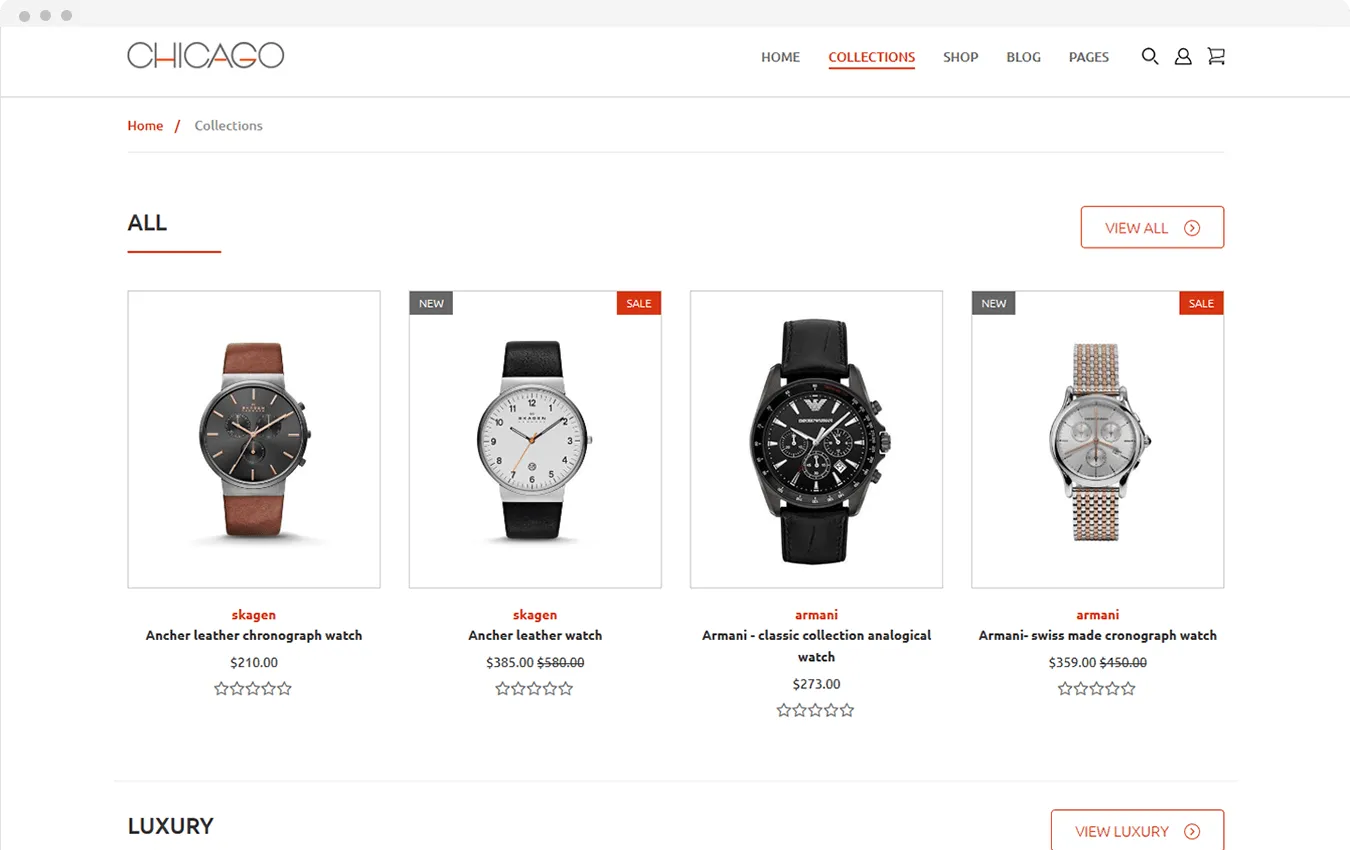 Cosmetics Store Chicago Shopify Theme