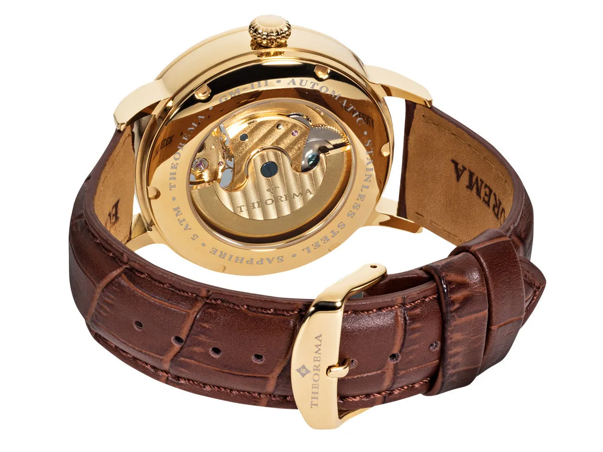 Dual-time Copenhagen by Theorema Germany GM-111-3 |Gold|