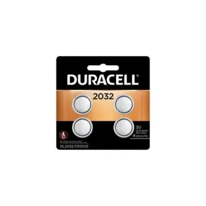 Duracell 2032 3V Lithium Battery - For Security Device, Medical Equipment, Health/Fitness Monitoring Equipment, Calculator, Watch, Keyfob Transmitter - CR2032 - Lithium (Li) - 144 / Carton