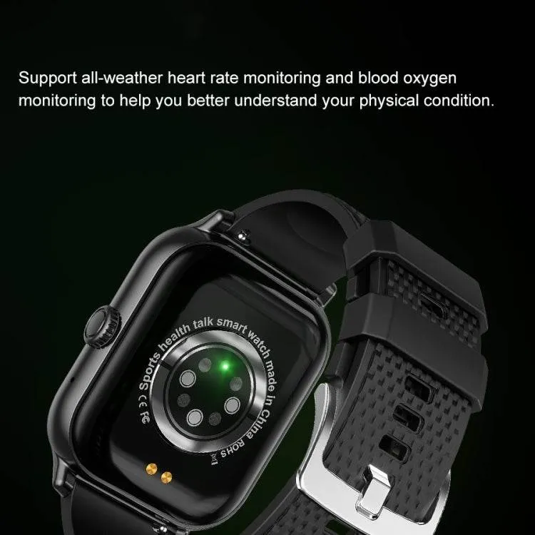 F12 Smart Watch with 2.02-inch Curved Display, Voice Call & Blood Sugar Monitoring Features