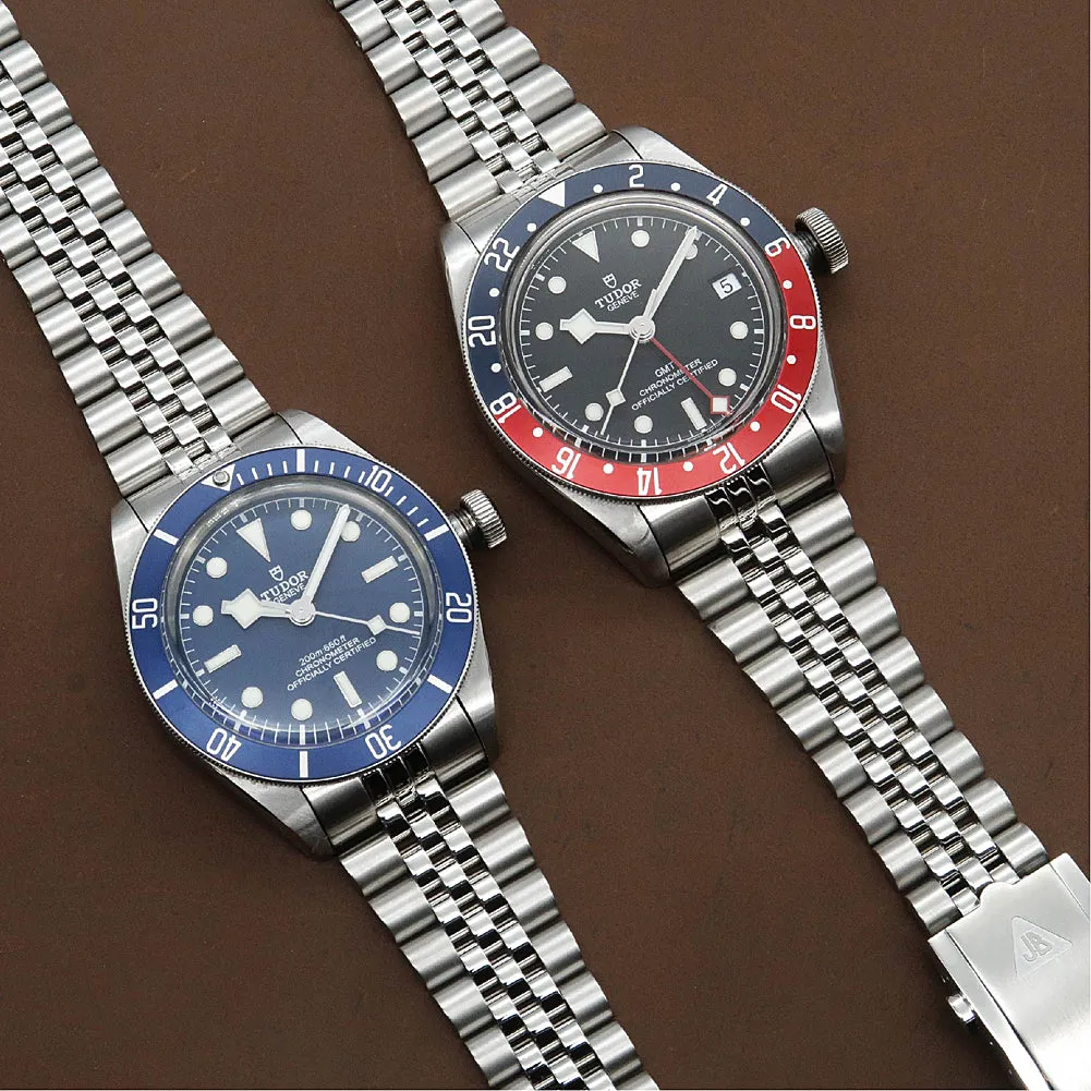 Forstner Model J Stainless Steel Watch Bracelet for TUDOR Black Bay