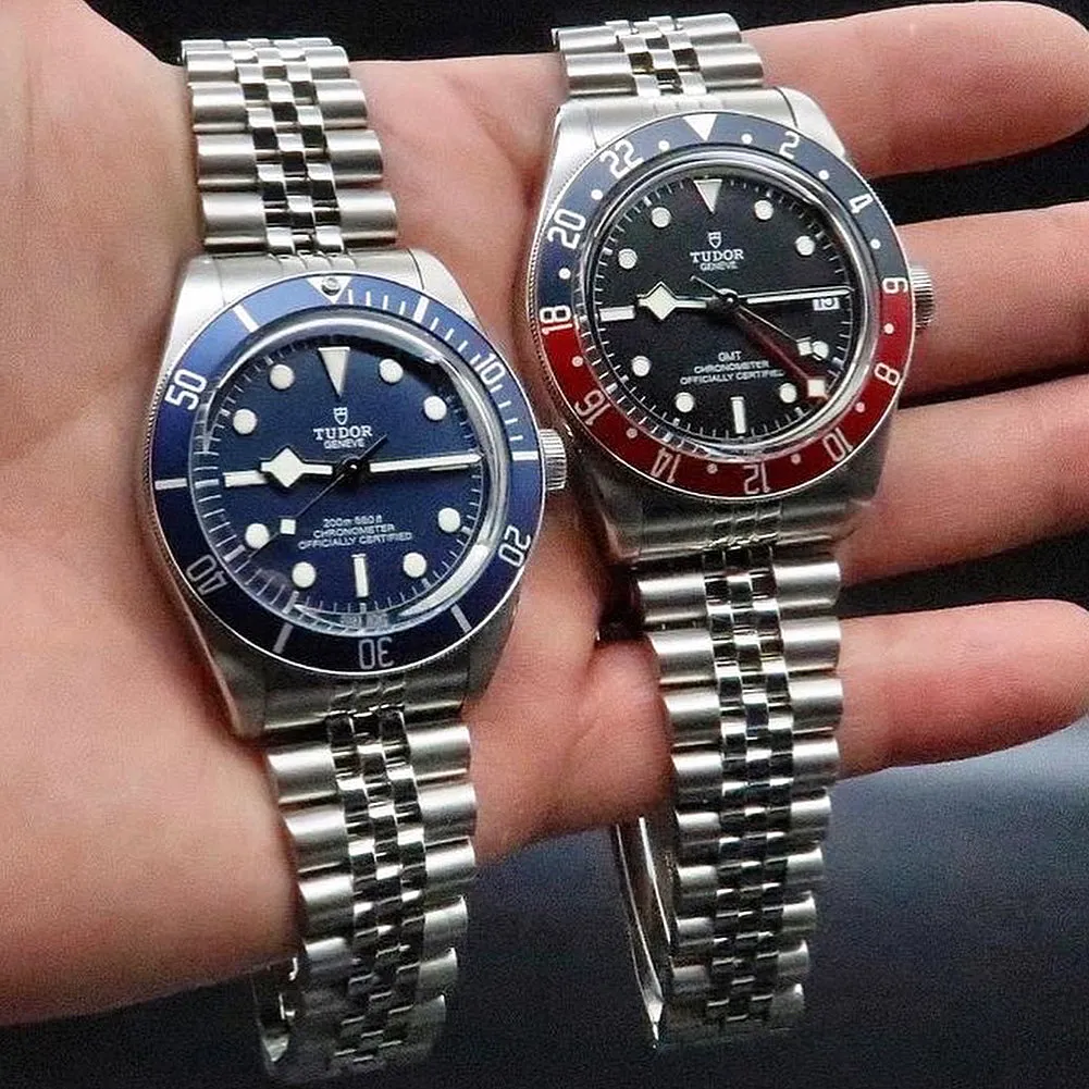 Forstner Model J Stainless Steel Watch Bracelet for TUDOR Black Bay