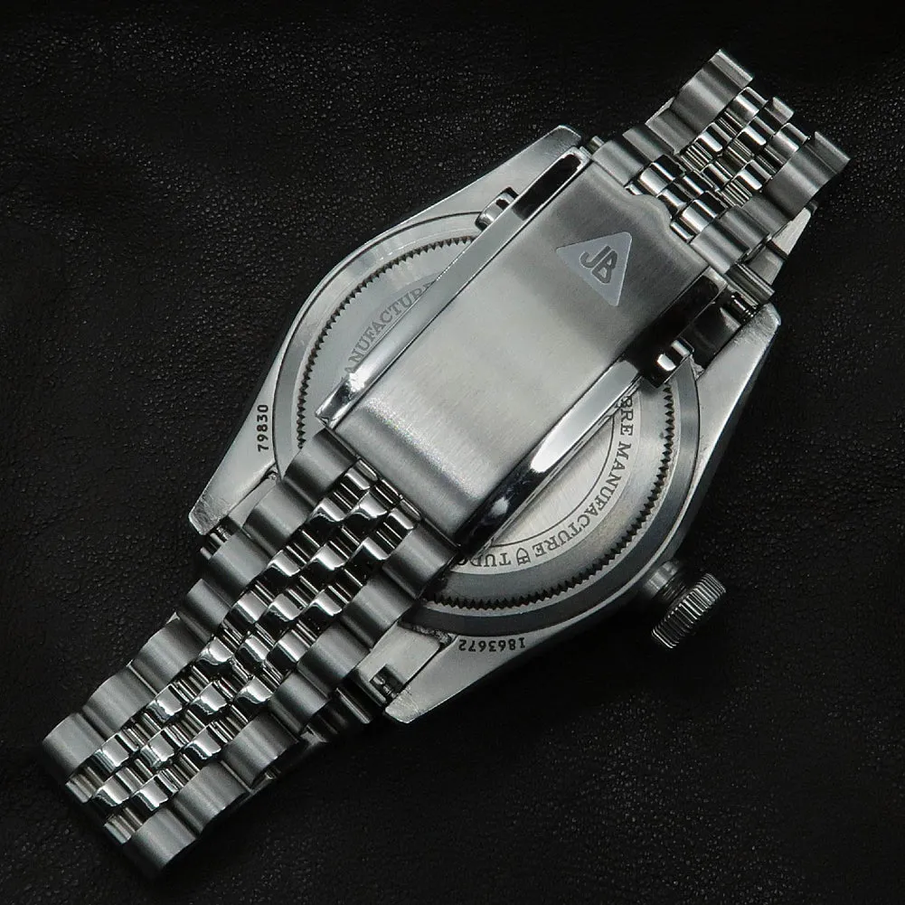 Forstner Model J Stainless Steel Watch Bracelet for TUDOR Black Bay