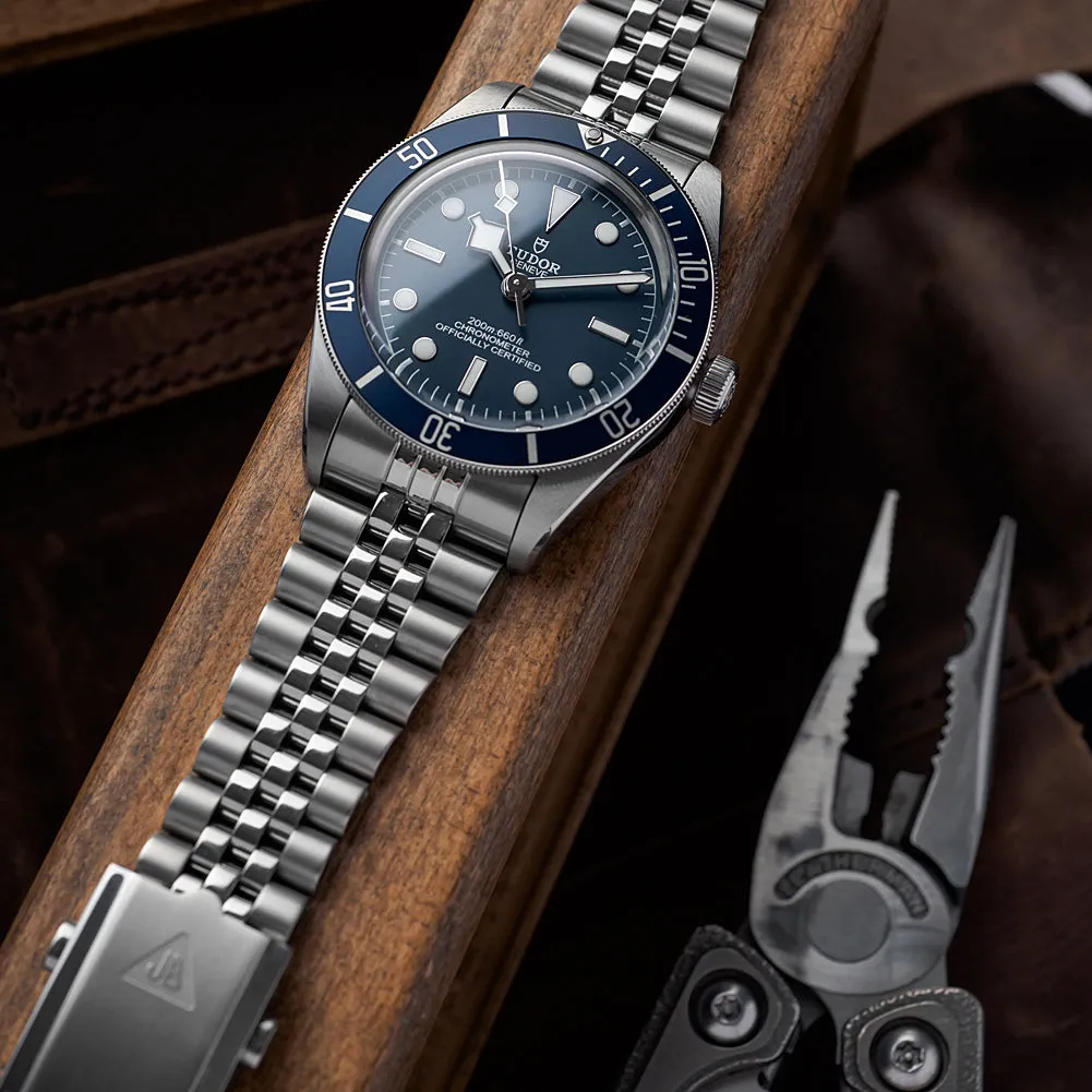 Forstner Model J Stainless Steel Watch Bracelet for TUDOR Black Bay