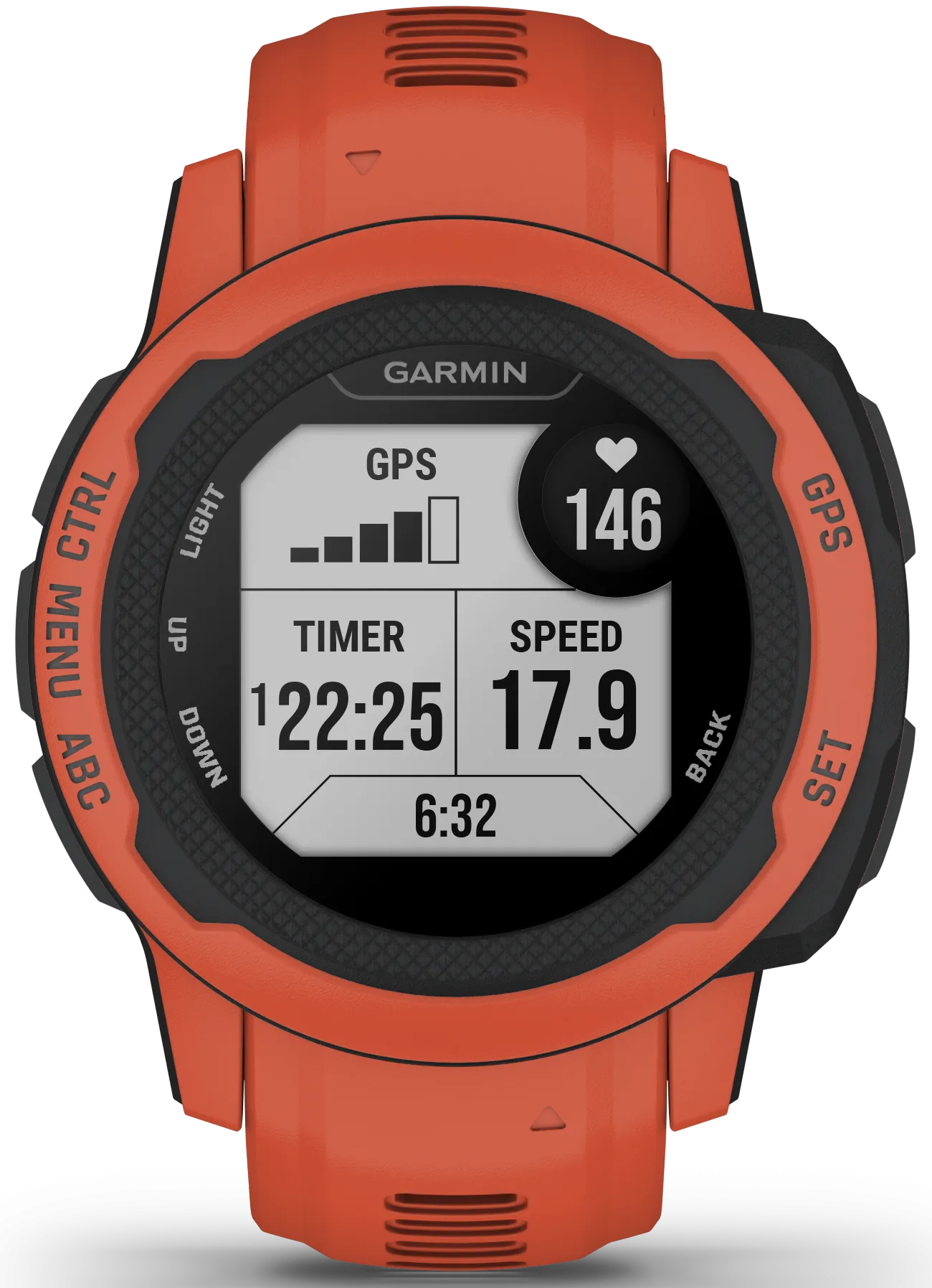 Garmin Instinct 2S GPS Poppy Smartwatch