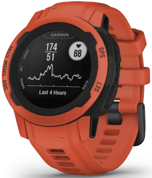 Garmin Instinct 2S GPS Poppy Smartwatch