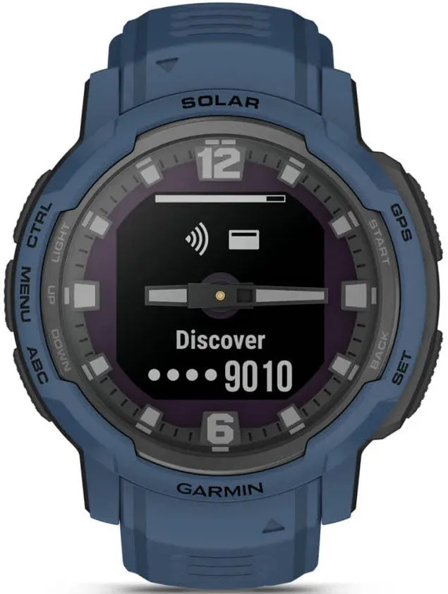 Garmin Instinct Crossover Solar Tidal Blue